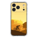 Funda Silicona Antigolpes para iPhone 18 Pro (6.3) diseño Ciclista Dibujos