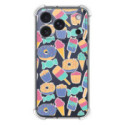 Funda Silicona Antigolpes para iPhone 18 Pro (6.3) diseño Dulces 02 Dibujos