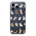 Funda Silicona Antigolpes para iPhone 18 Pro (6.3) diseño Perros Dibujos
