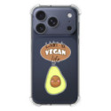 Funda Silicona Antigolpes para iPhone 18 Pro (6.3) diseño Vegan Life Dibujos