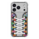 Funda Silicona Antigolpes para iPhone 18 Pro (6.3) diseño Zapatillas 04 Dibujos