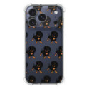 Funda Silicona Antigolpes para iPhone 18 Pro (6.3) diseño Perros 10 Dibujos