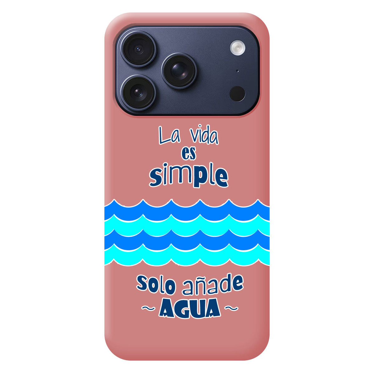 Funda Silicona Líquida Rosa para iPhone 18 Pro...