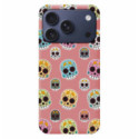 Funda Silicona Líquida Rosa para iPhone 18 Pro (6.3) diseño Catrina Dibujos