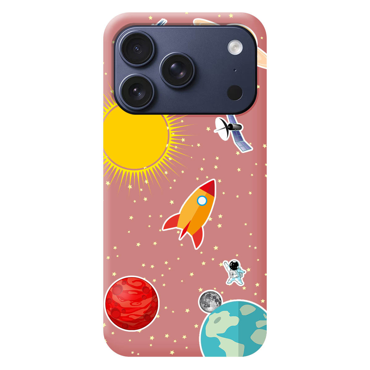 Funda Silicona Líquida Rosa para iPhone 18 Pro...