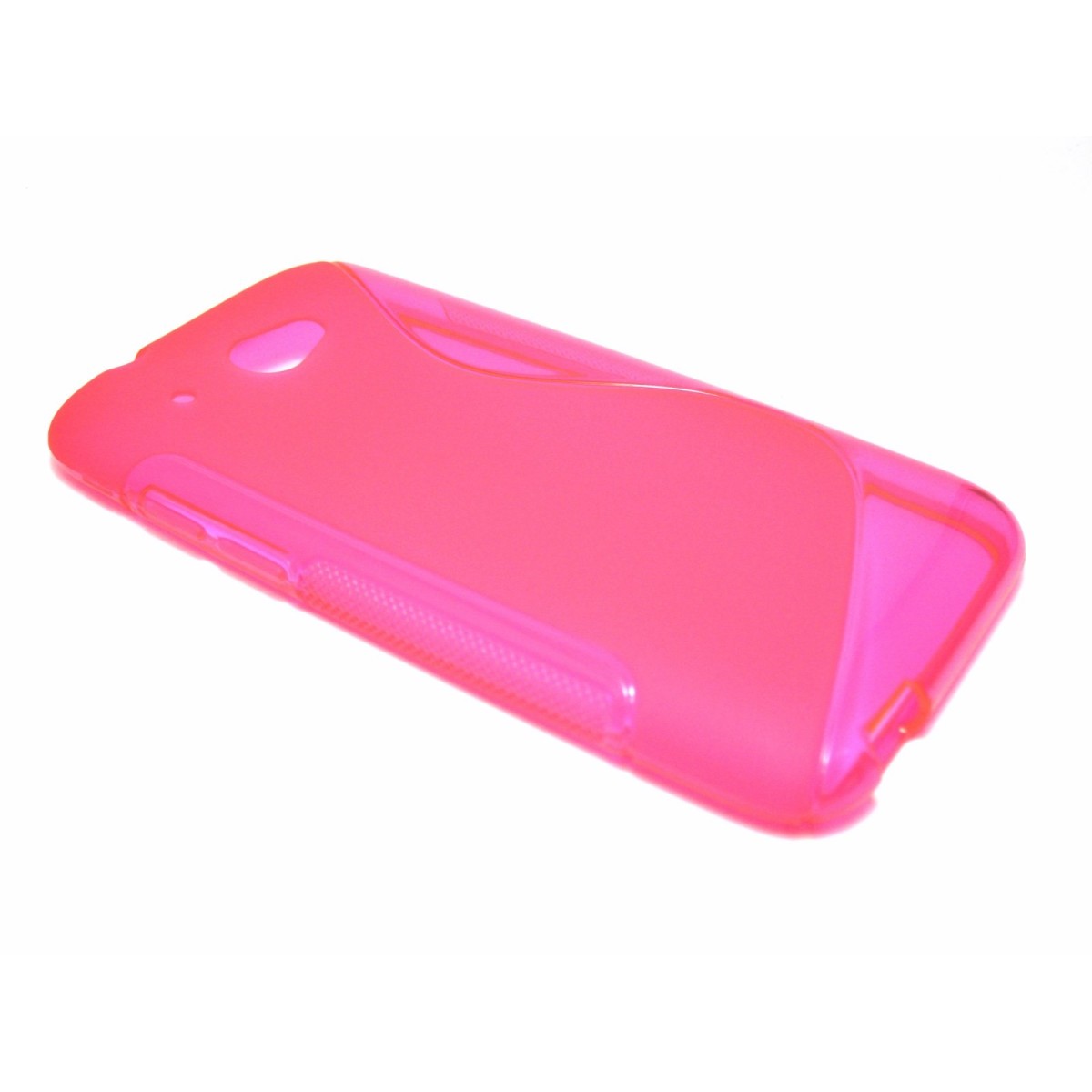 Funda Gel Tpu HTC Desire 601 S Line Color Rosa
