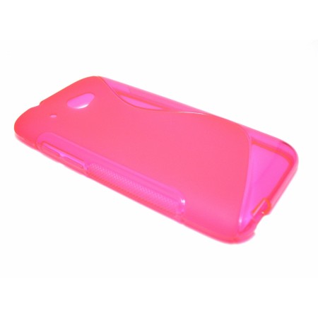 Funda Gel Tpu HTC Desire 601 S Line Color Rosa