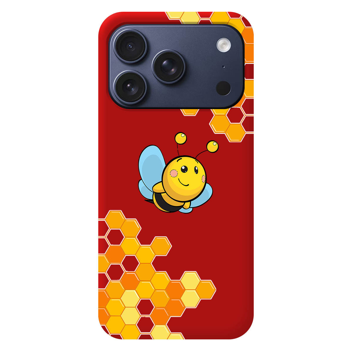 Funda Silicona Líquida Roja para iPhone 18 Pro...