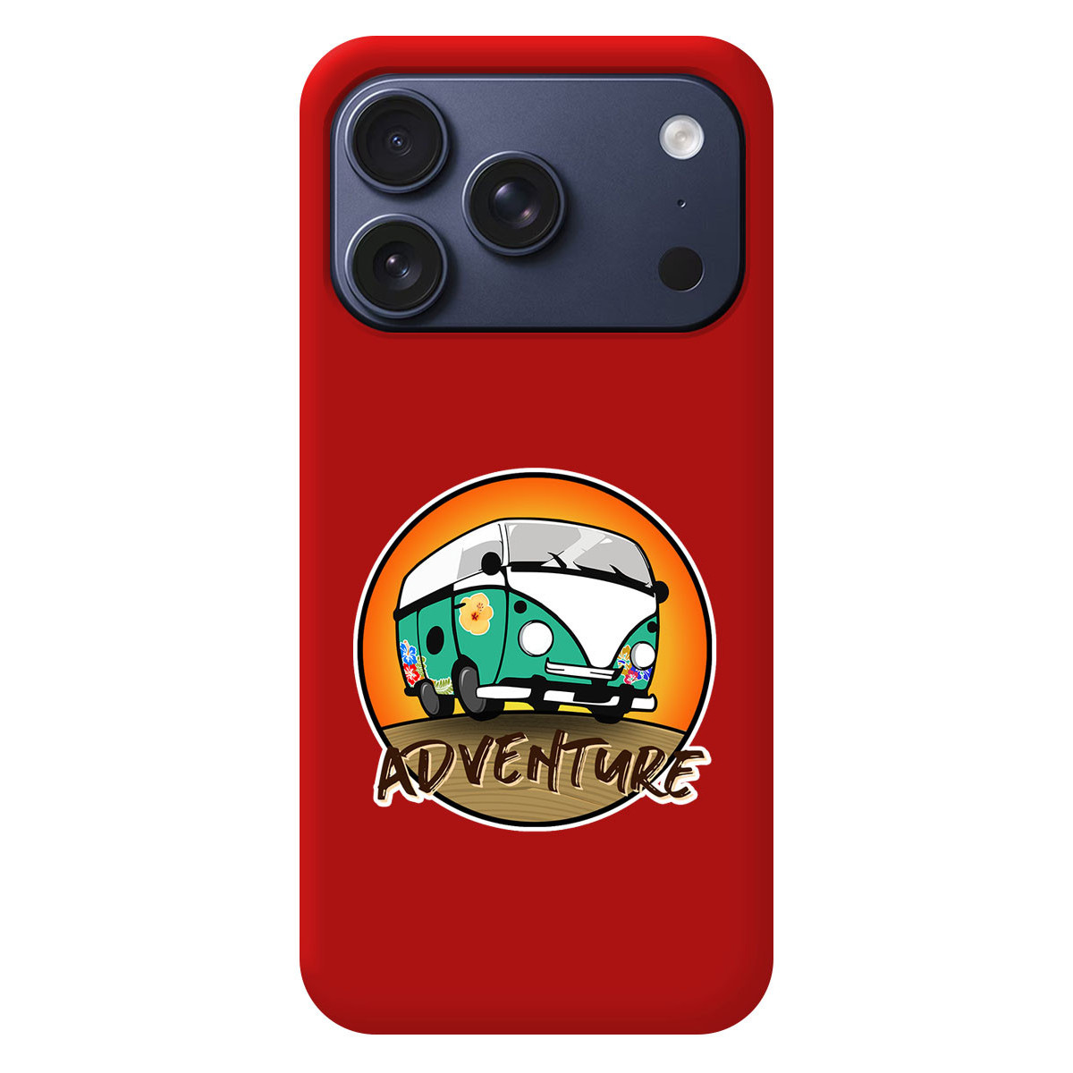 Funda Silicona Líquida Roja para iPhone 18 Pro...