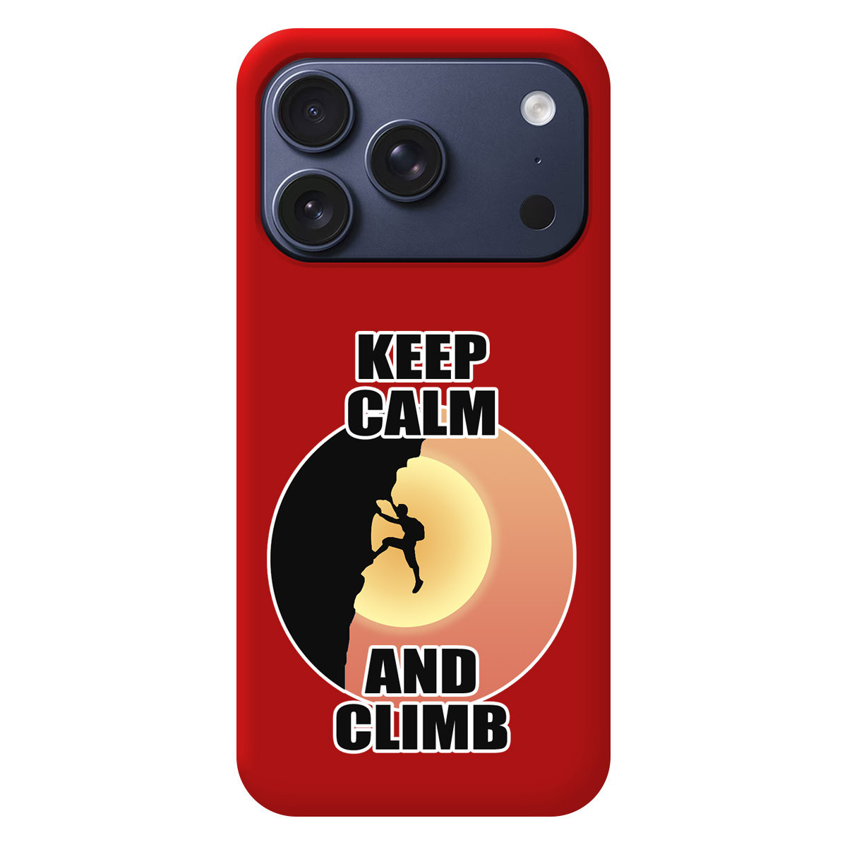 Funda Silicona Líquida Roja para iPhone 18 Pro...