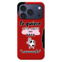 Funda Silicona Líquida Roja para iPhone 18 Pro (6.3) diseño Vaca Dibujos