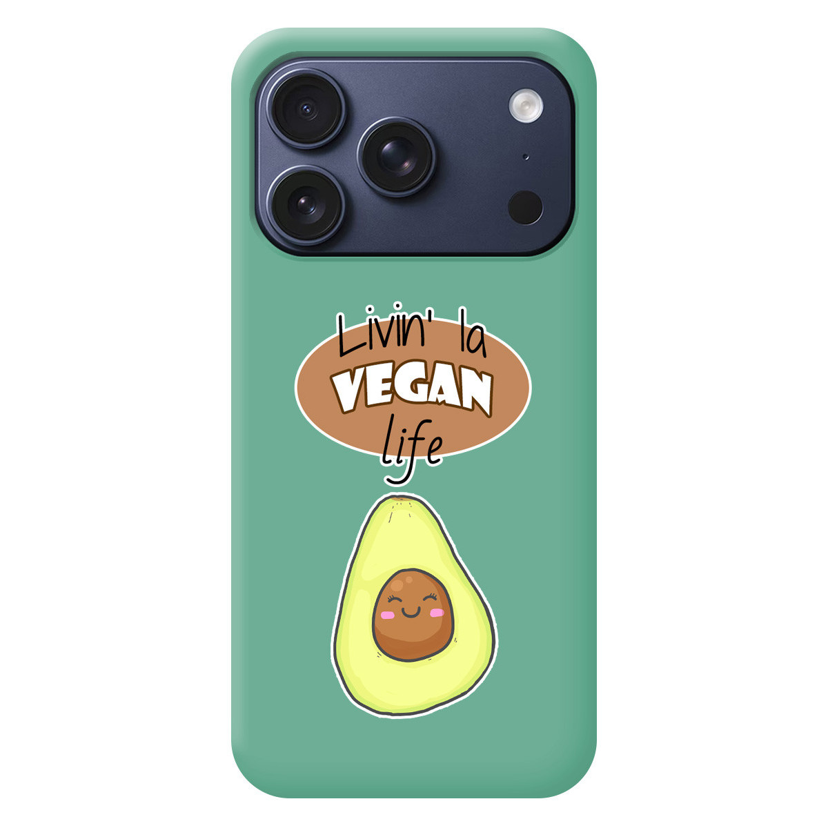 Funda Silicona Líquida Verde para iPhone 18 Pro...