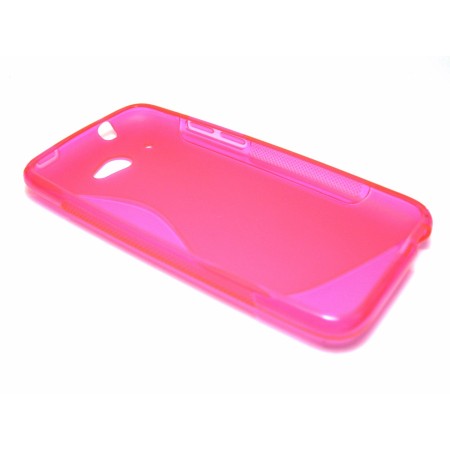 Funda Gel Tpu HTC Desire 601 S Line Color Rosa
