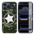 Funda Silicona para iPhone 18 Pro Max (6.9) diseño Camuflaje 01 Dibujos