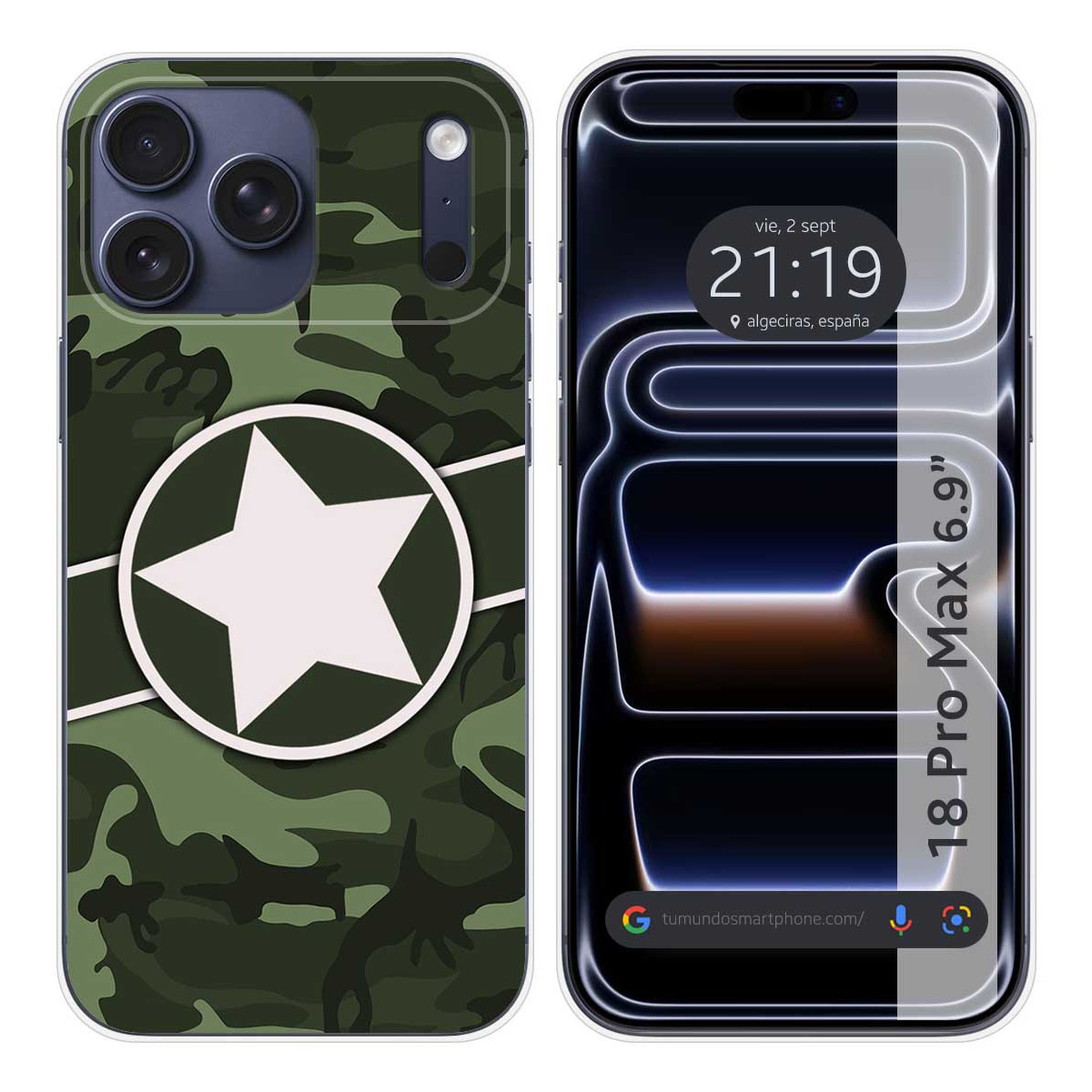 Funda Silicona para iPhone 18 Pro Max (6.9)...