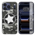 Funda Silicona para iPhone 18 Pro Max (6.9) diseño Camuflaje 02 Dibujos
