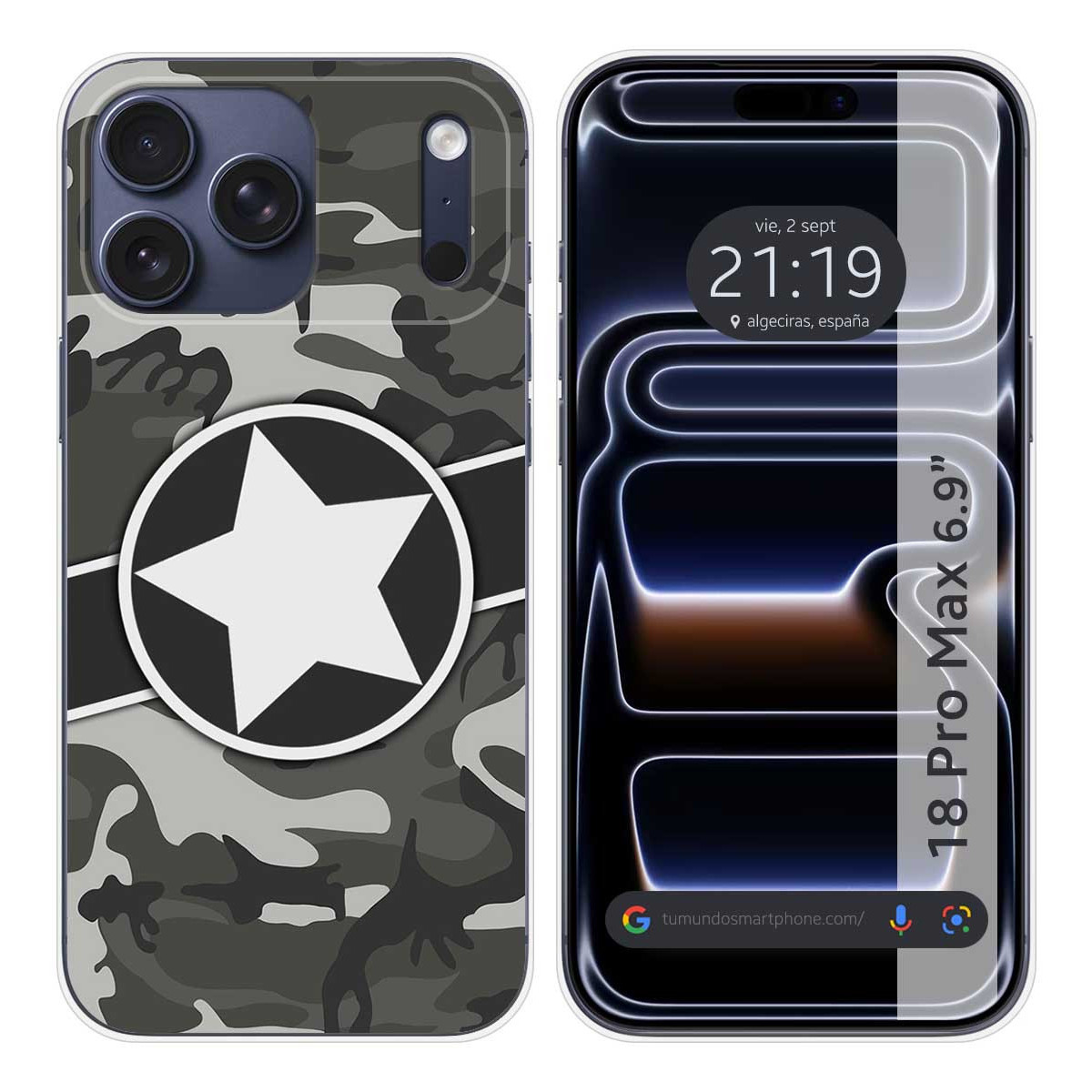 Funda Silicona para iPhone 18 Pro Max (6.9)...