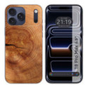 Funda Silicona para iPhone 18 Pro Max (6.9) diseño Madera 04 Dibujos