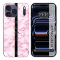 Funda Silicona para iPhone 18 Pro Max (6.9) diseño Mármol 04 Dibujos