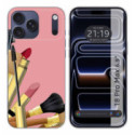 Funda Silicona para iPhone 18 Pro Max (6.9) diseño Brochas Dibujos