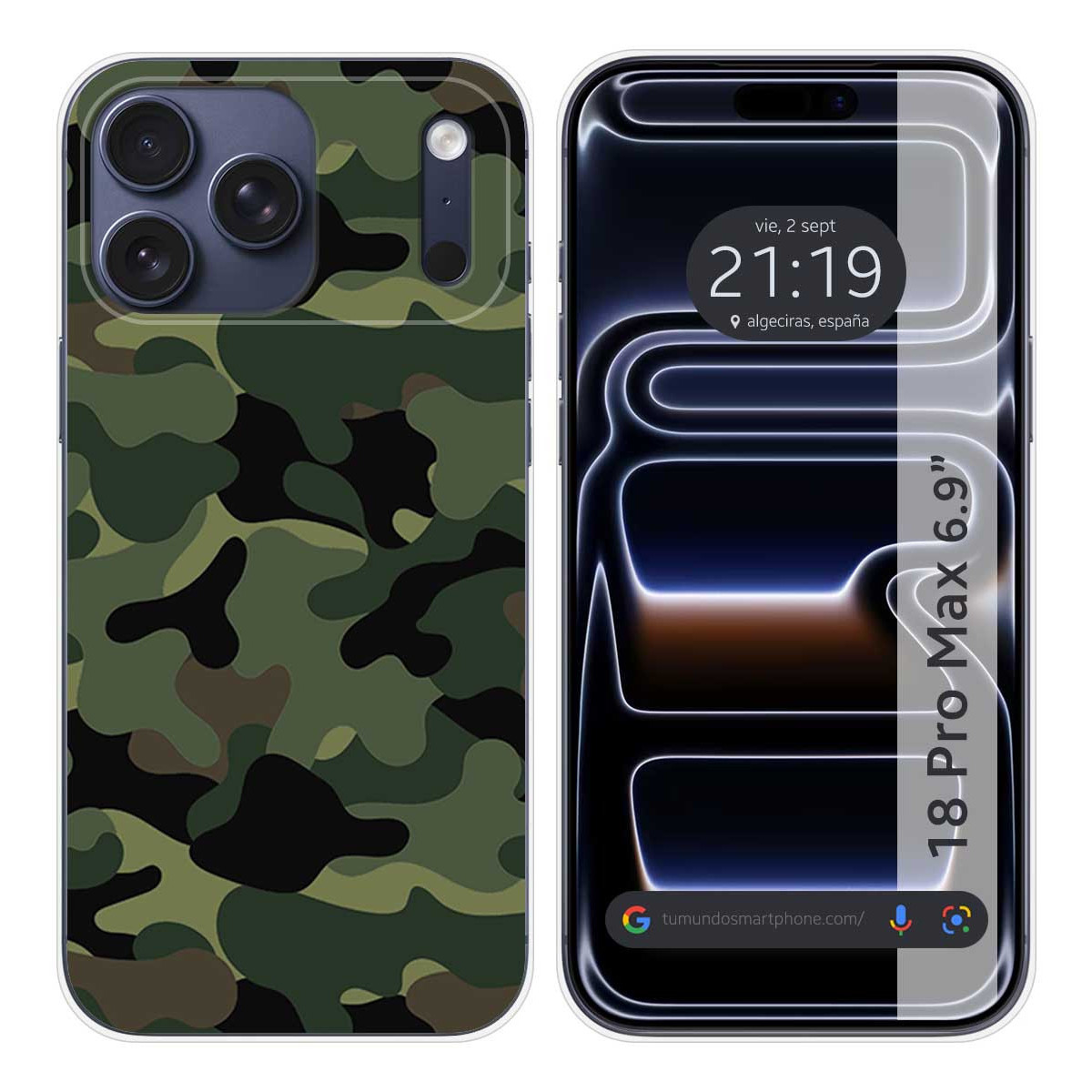 Funda Silicona para iPhone 18 Pro Max (6.9)...