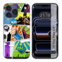 Funda Silicona para iPhone 18 Pro Max (6.9) diseño Comic Dibujos