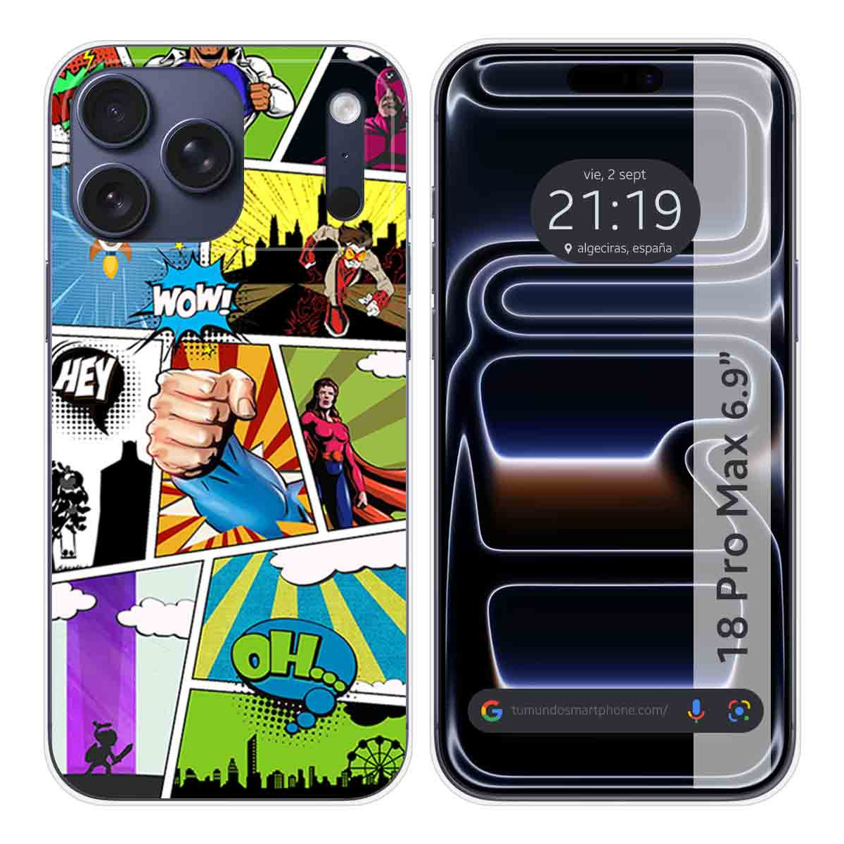Funda Silicona para iPhone 18 Pro Max (6.9)...
