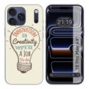 Funda Silicona para iPhone 18 Pro Max (6.9) diseño Creativity Dibujos