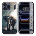 Funda Silicona para iPhone 18 Pro Max (6.9) diseño Elefante Dibujos