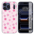 Funda Silicona para iPhone 18 Pro Max (6.9) diseño Flores Dibujos