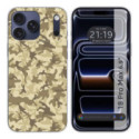 Funda Silicona para iPhone 18 Pro Max (6.9) diseño Sand Camuflaje Dibujos