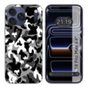 Funda Silicona para iPhone 18 Pro Max (6.9) diseño Snow Camuflaje Dibujos