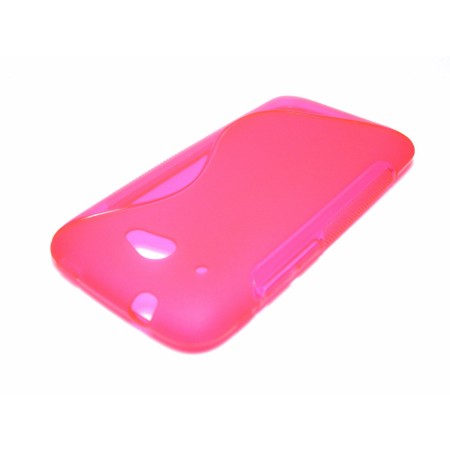 Funda Gel Tpu HTC Desire 601 S Line Color Rosa