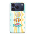 Funda Tough Magnética para iPhone 18 Pro (6.3) Doble Capa diseño Peces 01 Dibujos
