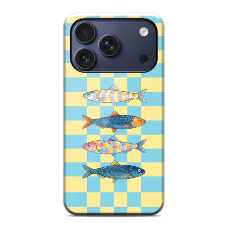 Funda Tough Magnética para iPhone 18 Pro (6.3) Doble Capa diseño Peces 03 Dibujos
