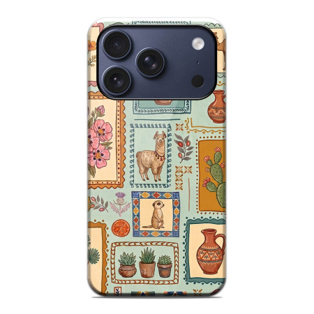 Funda Tough Magnética para iPhone 18 Pro (6.3) Doble Capa diseño Sellos 03 Dibujos