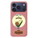 Funda Silicona Líquida Rosa para iPhone 18 Pro (6.3) diseño Culo Natural Dibujos