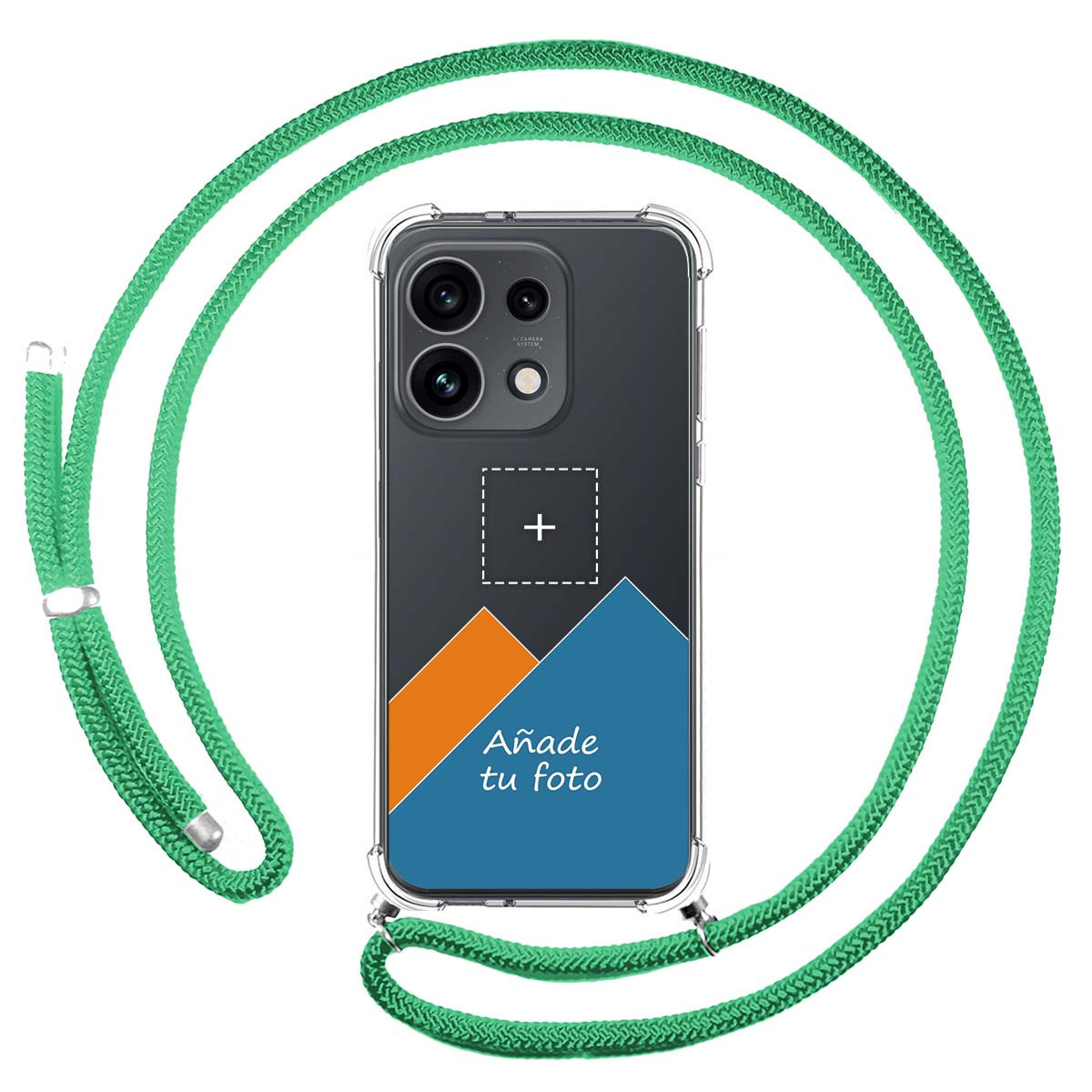 Personaliza tu Funda Colgante Transparente para...