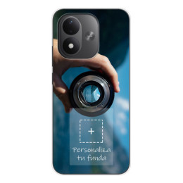Personaliza tu Funda Silicona Gel Tpu Transparente con tu Fotografia para Xiaomi Redmi Note 17 4G / 5G Dibujo Personalizada