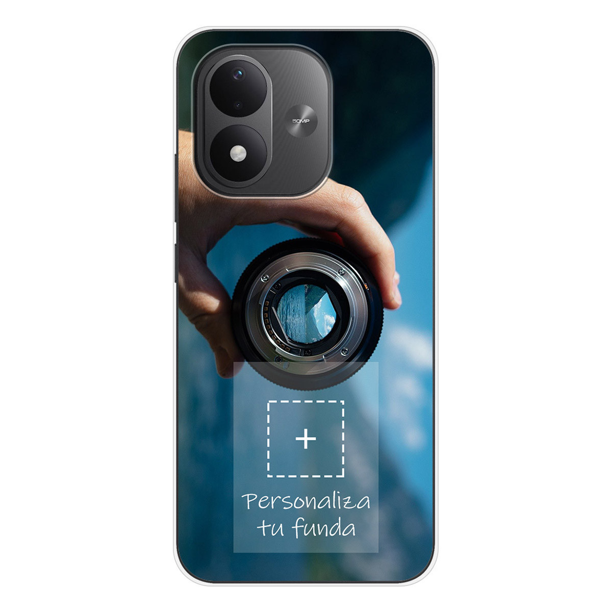 Personaliza tu Funda Silicona Gel Tpu Transparente con tu Fotografia para Xiaomi Redmi Note 17 4G / 5G Dibujo Personalizada