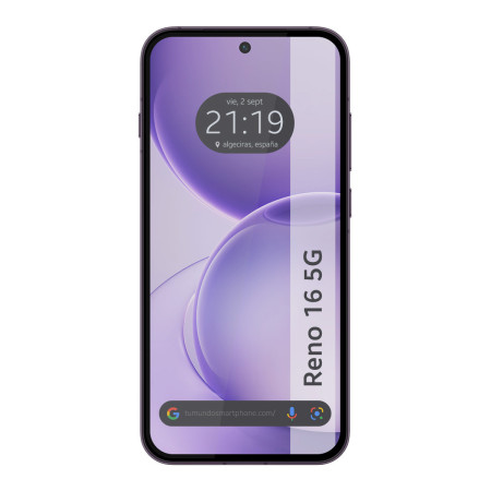 Protector Cristal Templado Completo 5D Full Glue Negro para Oppo Reno 16 5G Vidrio