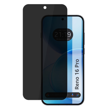 Protector Pantalla Hidrogel Privacidad Antiespías para Oppo Reno 16 Pro 5G
