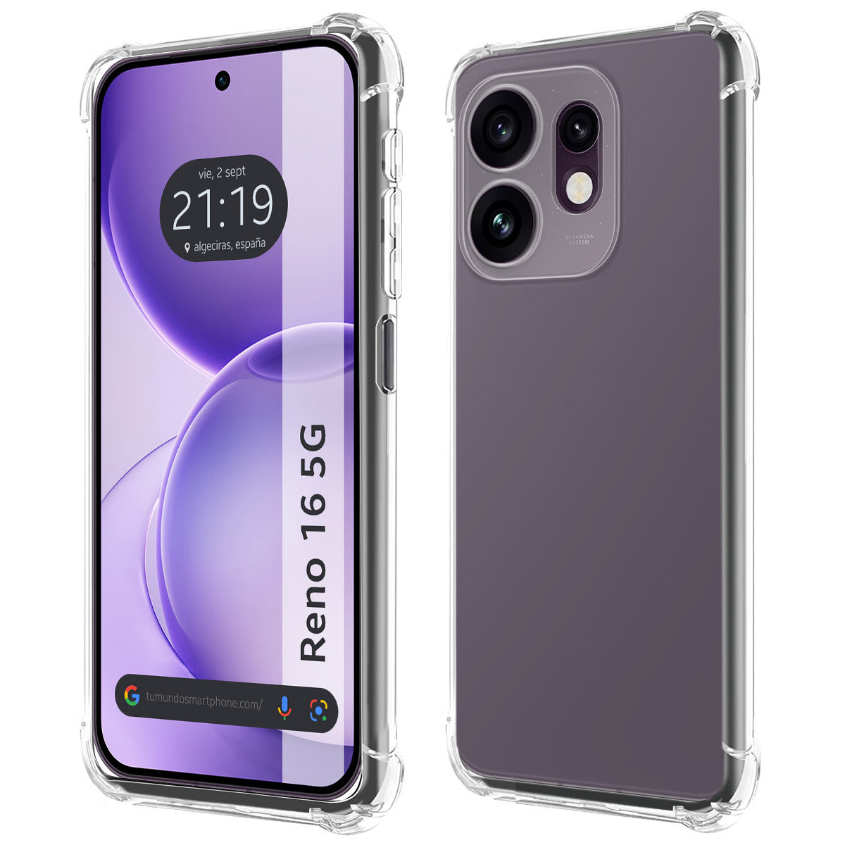 Funda Silicona Antigolpes Transparente para...