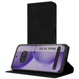 Funda Libro de Polipiel con tarjetero para Oppo Reno 16...