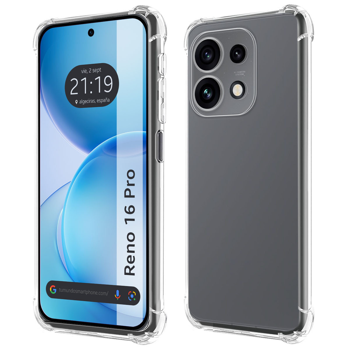 Funda Silicona Antigolpes Transparente para...