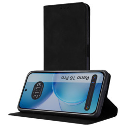 Funda Libro de Polipiel con tarjetero para Oppo Reno 16...