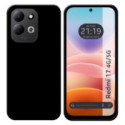 Funda Silicona Gel TPU Negra para Xiaomi Redmi 17 4G / 5G