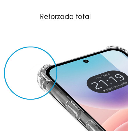 Funda Silicona Antigolpes Transparente para Xiaomi Redmi 17 4G / 5G