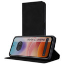 Funda Libro de Polipiel con tarjetero para Xiaomi Redmi 17 4G / 5G color Negra