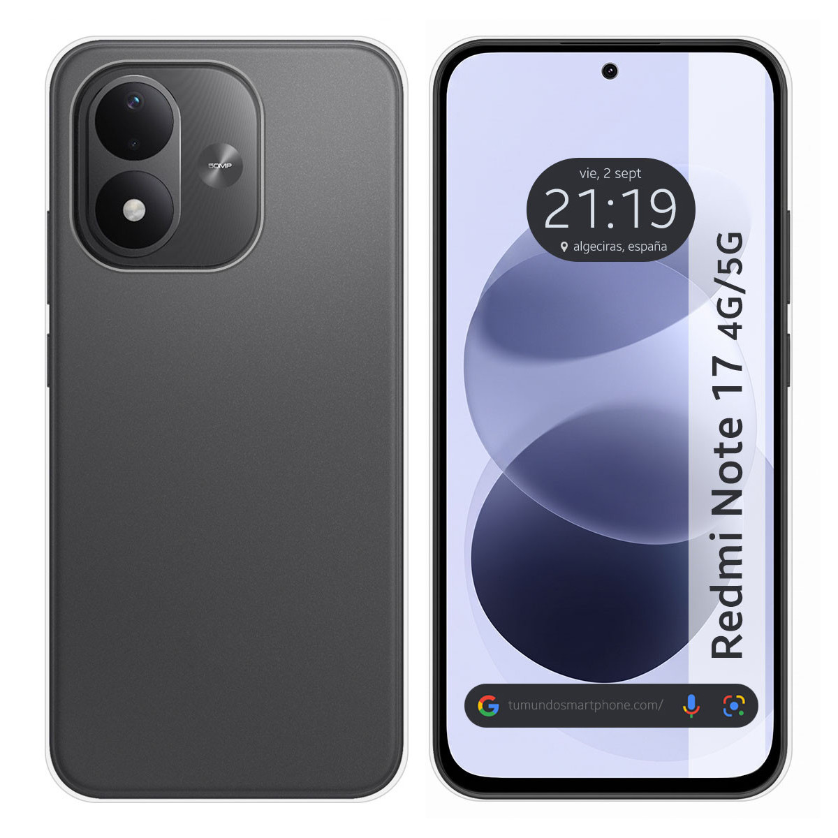 Funda Silicona Gel TPU Transparente para Xiaomi...